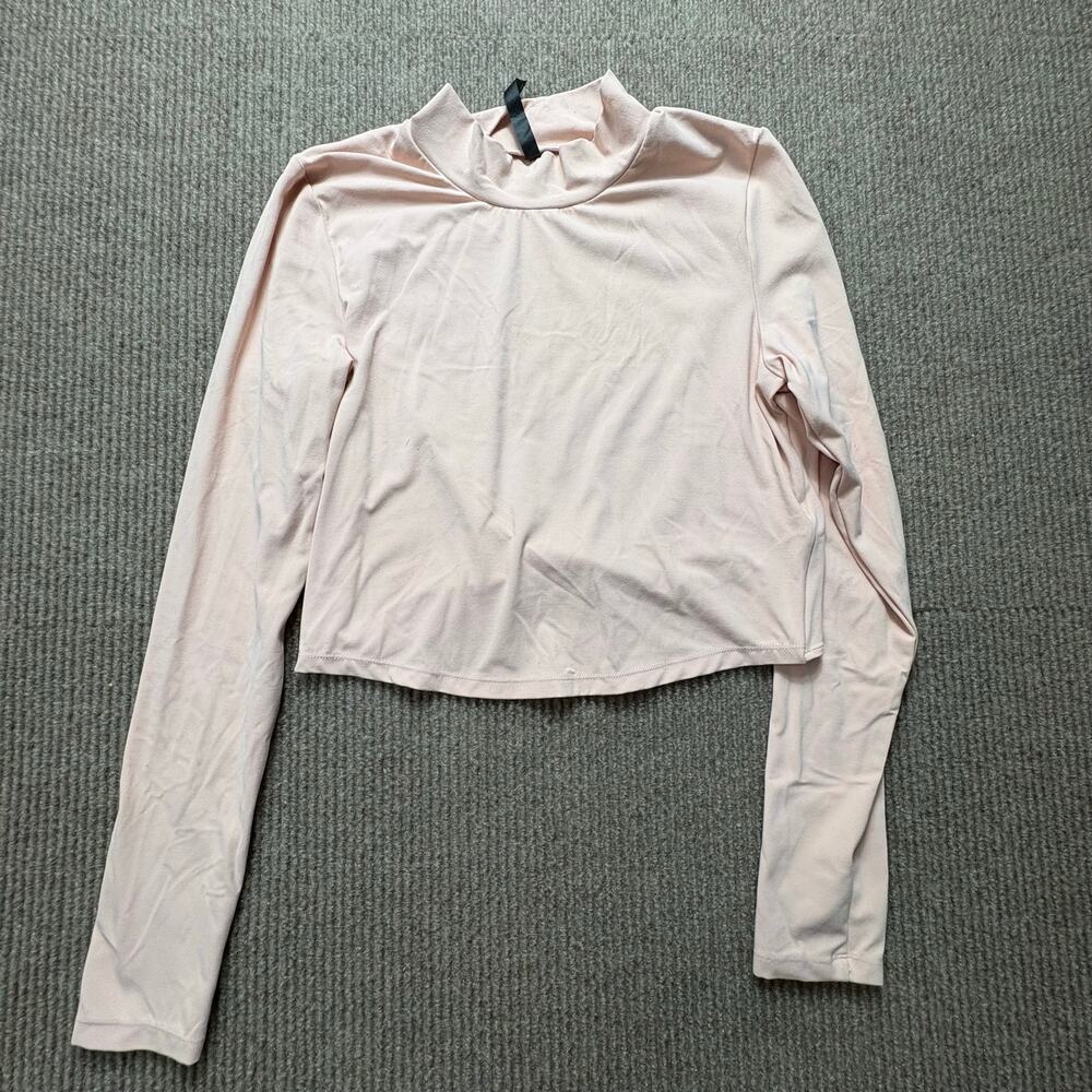 MPG Cloud Open-Back Top Rose Cloud Size Large